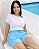 Bermuda Shorts Feminino De Viscolycra Tradicional Ref 72.400 - Imagem 3