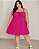 Vestido Curto Fem. de Viscocrepe com Amarração no Decote - Ref 74.313 - Imagem 1