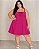 Vestido Curto Fem. de Viscocrepe com Amarração no Decote - Ref 74.313 - Imagem 2