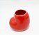 Vaso De Cerâmica Decorativo Vermelho - Coração - Imagem 2