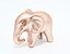 Enfeite Decorativo Fosco De Porcelana Pequeno - Elefante - Imagem 3