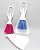 Kit Limpeza Com Mini Pá E Mini Vassoura De Plástico Colorido - Temático Bailarina - Imagem 2