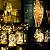 Fio Fada 3m 30 LEDs Decoração Luzes Natal Cordão De Luz - Imagem 6