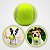 Brinquedo Mordedor Bolinha Bola de Tênis para Cachorro - Fluffié - Imagem 1