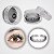 Cílios Tufo Postiço No Pote Extensão 10mm Kit C/ 4 - Imagem 1