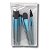 Kit de Pincel de Maquiagem de Diferentes Modelos - Colorido - Imagem 4