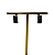 Brinco Argola Cravejada com Pedrinhas - Dourado e Prata - Imagem 5