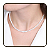 Colar de Pérolas Branco Médio - Imagem 3