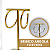Brinco Argola Torcido - Prata e Dourado - Imagem 1
