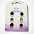 3 Pares de Brinco de Strass Pequenos - Coloridos - Imagem 3