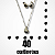 Conjunto Colar com Pingente e Brinco Formato de Gotas - Imagem 2
