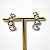 Brincos Ear Cuff de Zircônia - Colorido - Imagem 8