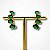 Brincos Ear Cuff de Zircônia - Colorido - Imagem 4
