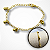 Pulseira Infantil - Bolinha Dourada - Imagem 2