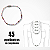 Colar Choker de Miçangas - - Imagem 6