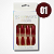 Unhas Postiças Sabrina Sato - Autocolantes - Imagem 2