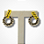 Brinco Redondo Duas Cores - Imagem 2