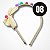 Tiara com Pompom e Laço para Cabelo - Colorido - Imagem 10