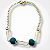 Pulseira Dourada com Pedra - Imagem 2