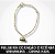 Pulseira Coração Zircônia Vermelha- Linha Kids - Imagem 1
