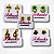 Kit 10 Pares de Brincos Folheados - Sortidos - Imagem 2