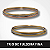 Trio de Pulseira Fina - Imagem 1