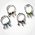 Pulseira Berloque Cruz - Sortido - Imagem 2
