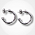 Brinco Argola - Textura - Tamanho P - M - Imagem 5