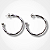 Brinco Argola - Textura - Tamanho P - M - Imagem 4