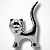 Decoração Gatinho Cerâmica - Imagem 2