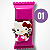 Lip Gloss - Hello Kitty - Imagem 2