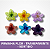Piranha Flor - Transparente - Sortido - Imagem 1