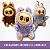 Chaveiro Boneco Labubu - Imagem 1
