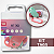 Kit Mini Tags Chaveiros Coloridas - 4 Unidades - Imagem 1