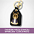 Chaveiro Nossa Senhora Aparecida - Couro Preto - Imagem 1