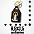 Chaveiro Nossa Senhora Aparecida - Couro Preto - Imagem 3