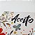 Placa Decorativa Floral Motivacional Com Frase " Aceito" - Imagem 1