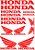 Cartela de Adesivos Honda + Asas - Imagem 1