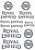 Cartela de Adesivos Royal Enfield - Imagem 7