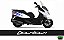 Kit Adesivos Carenagens KYMCO Downtown 300i - Cor Única - Imagem 8