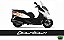 Kit Adesivos Carenagens KYMCO Downtown 300i - Cor Única - Imagem 10