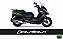Kit Adesivos Carenagens KYMCO Downtown 300i - Cor Única - Imagem 2