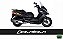 Kit Adesivos Carenagens KYMCO Downtown 300i - Cor Única - Imagem 9