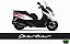 Kit Adesivos Carenagens KYMCO Downtown 300i - Cor Única - Imagem 3