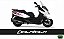 Kit Adesivos Carenagens KYMCO Downtown 300i - 2 cores (Base Preta) - Imagem 4