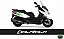 Kit Adesivos Carenagens KYMCO Downtown 300i - 2 cores (Base Preta) - Imagem 1