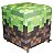 Capa para puff quadrado desenho Minecraft (só capa) - Imagem 2
