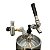 Kit Growler Inox Mini Keg 10L + Tampa Growler + Mini reguladora CO2 + Torneira Americana - Imagem 2