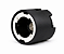 SOQUETE BAQUELITE P/ BASE P28S 250V/8A - Imagem 1