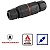 Conector Industrial IP68 à prova d'água - Imagem 1